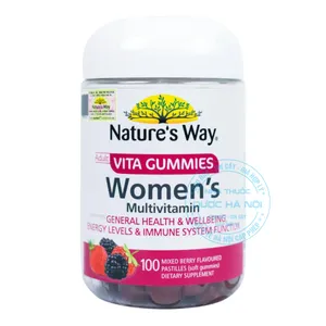 Viên nhai Nature’s Way Adult Vita Gummies Women’s Multivitamin bổ sung hỗ trợ duy trì vẻ đẹp và sức khỏe