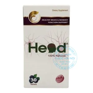 Viên uống Head NutraScience hỗ trợ nâng cao sức khỏe trí tuệ và phòng ngừa các bệnh lý