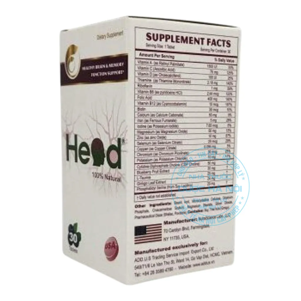 Viên uống Head NutraScience