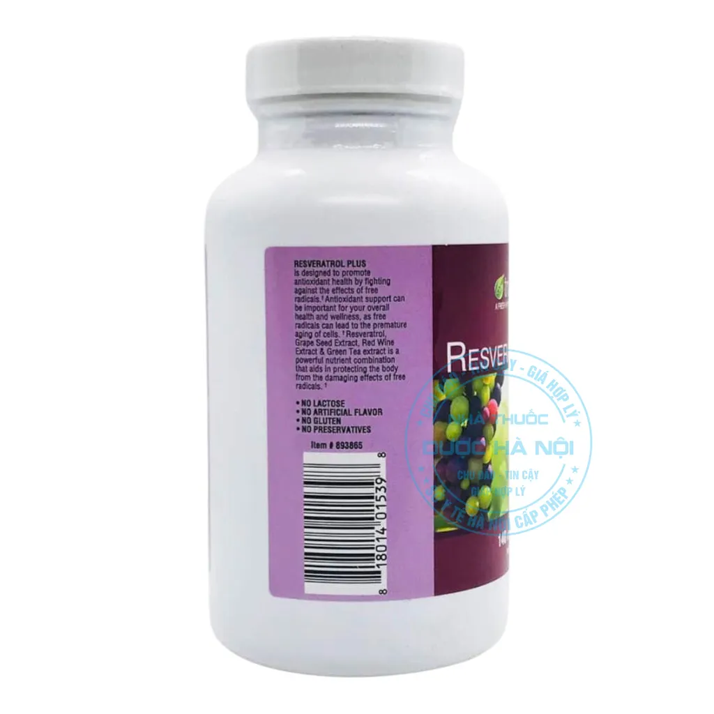 Viên uống Trunature Resveratrol Plus