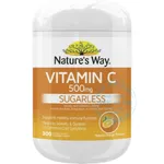 Viên uống Nature’s Way Vitamin C 500mg Sugarless