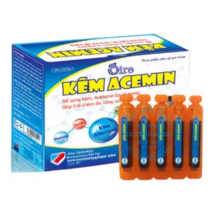 Siro Kẽm Acemin bổ sung kẽm hỗ trợ phát triển hệ miễn dịch và thể chất