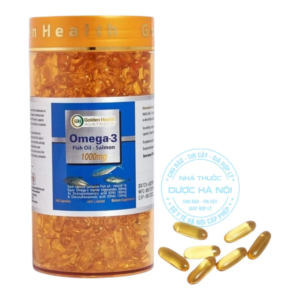Viên uống Omega 3 Fish Oil-Salmon 1000mg
