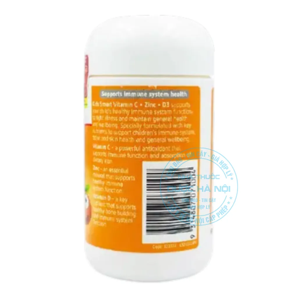Viên nhai Nature’s Way Kids Smart Vitamin C + Zinc + D3