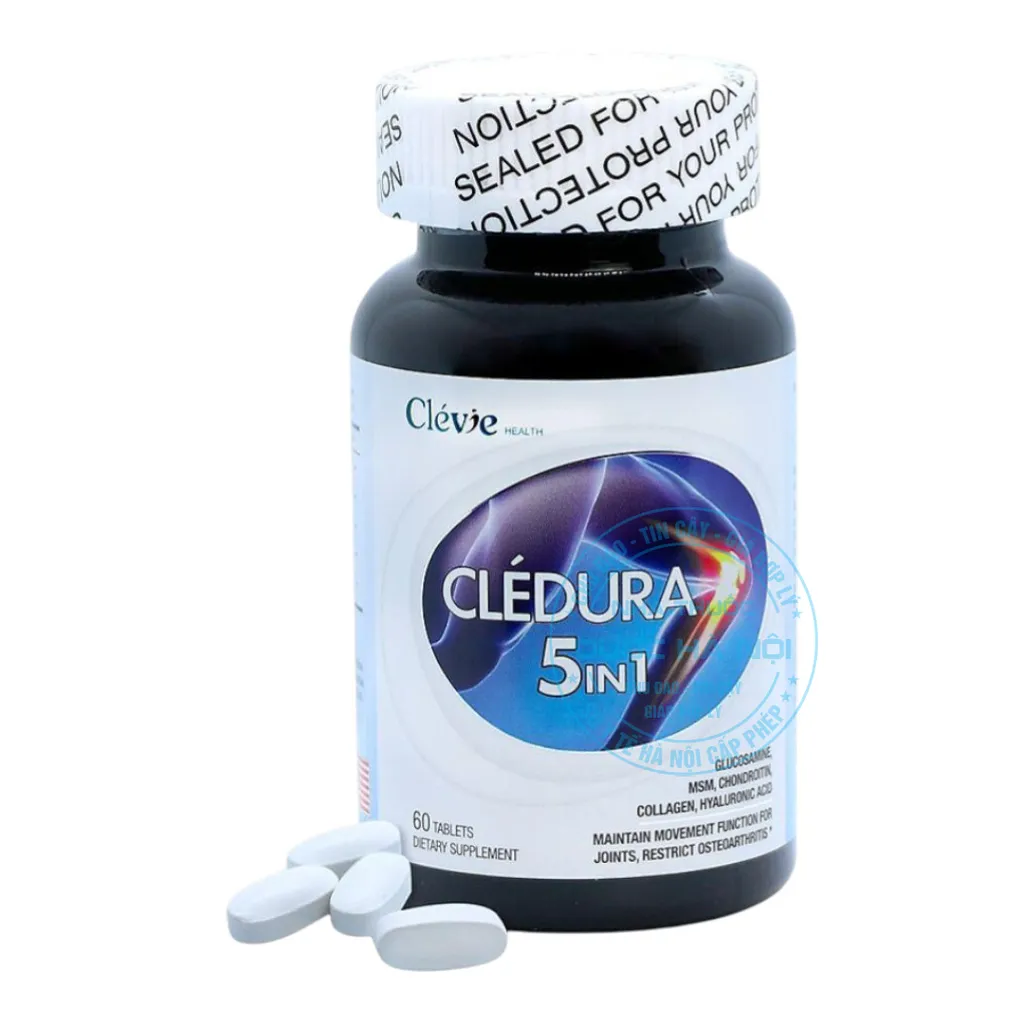 Viên uống Cledura 5 in 1 Clevie Health