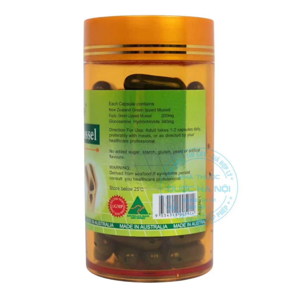 Viên uống NZ Green Mussel