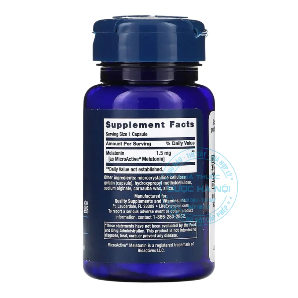 Viên uống Melatonin IR/XR