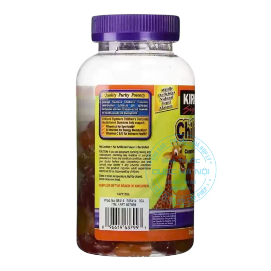 Viên uống Kirkland Children’s Multivitamin
