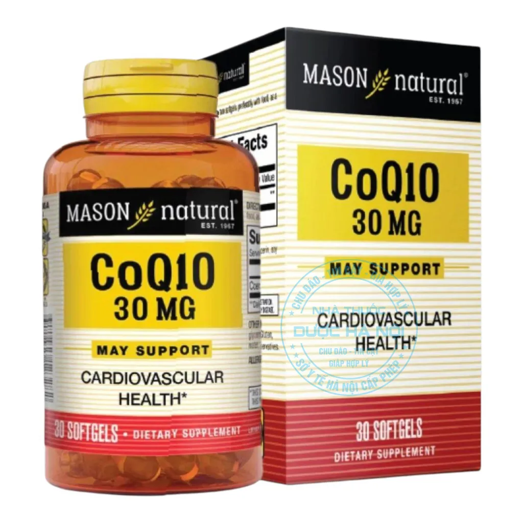 Viên uống Mason Natural CoQ10 30mg