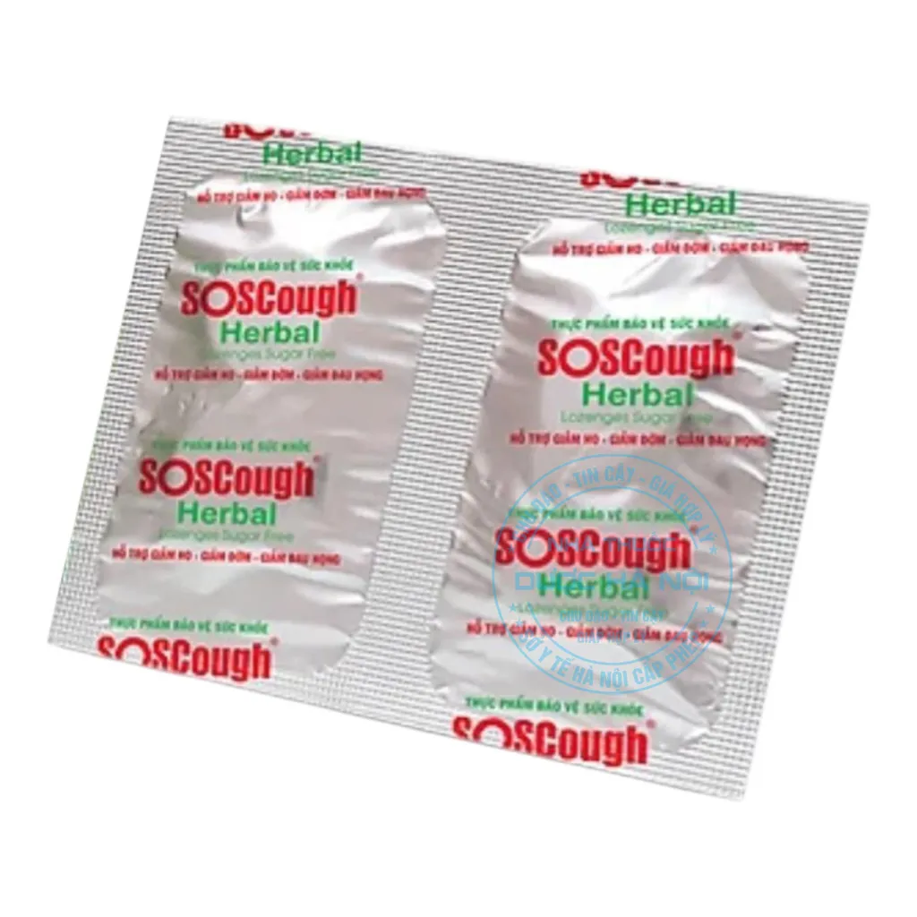 Viên ngậm SOSCough Herbal