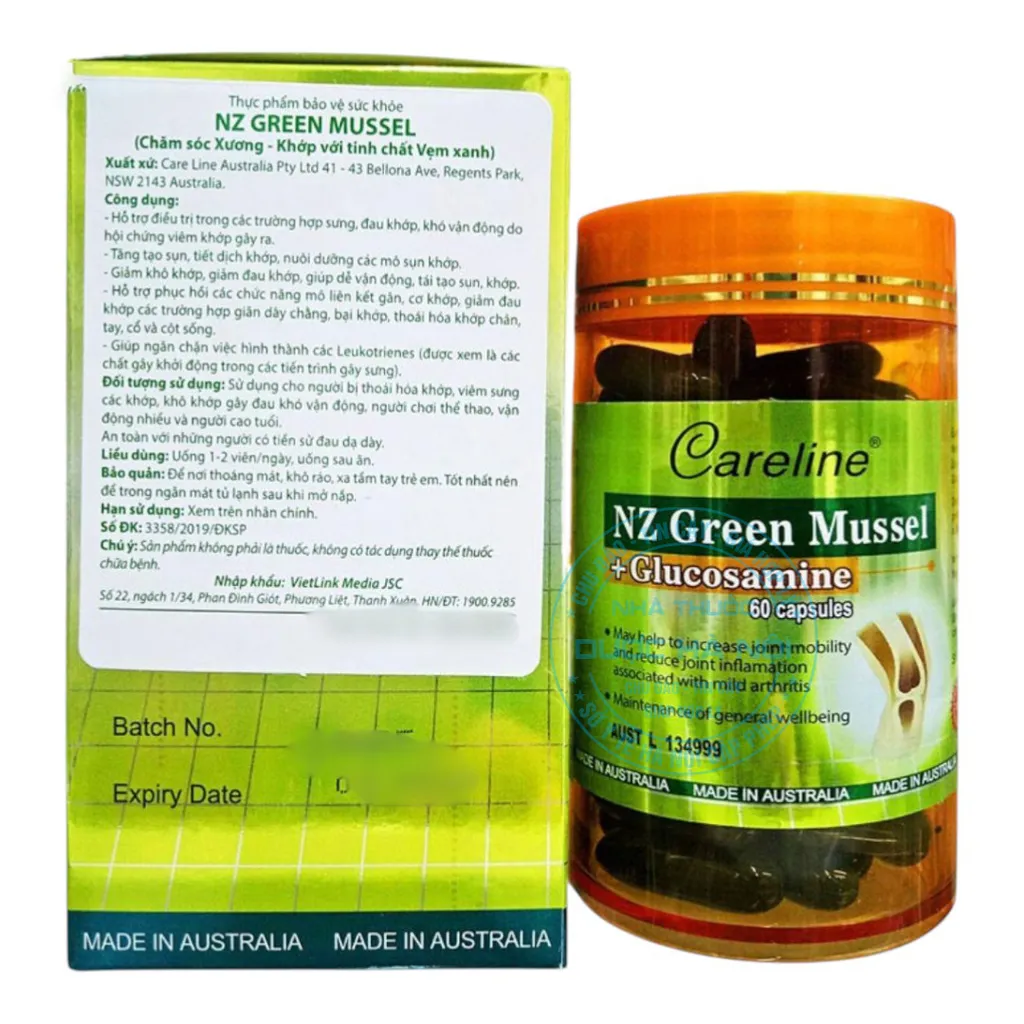 Viên uống NZ Green Mussel