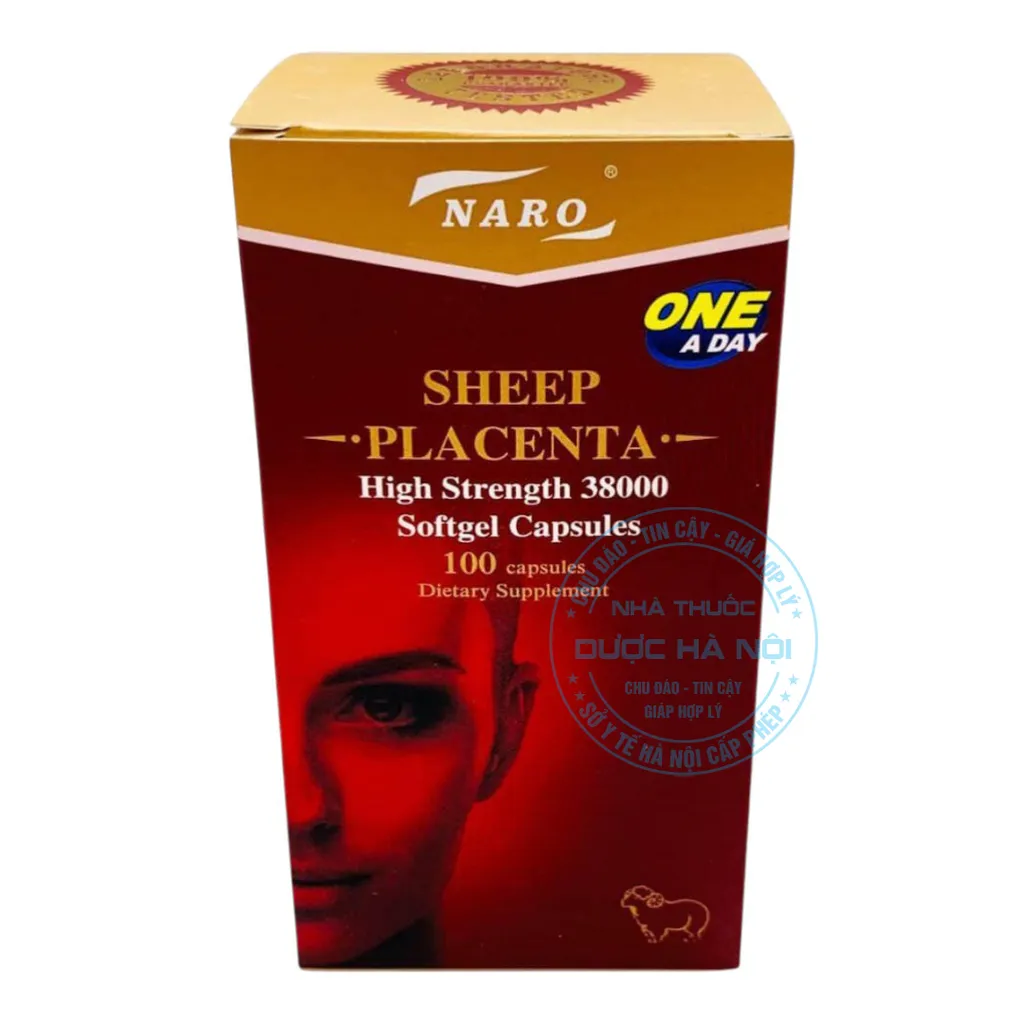 Viên uống Naro Sheep Placenta 38000mg