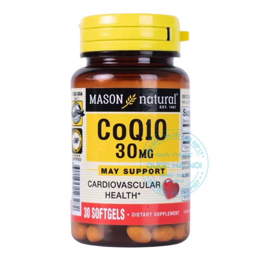 Viên uống Mason Natural CoQ10 30mg