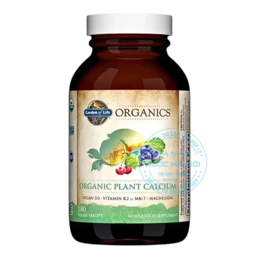 Viên uống Garden of Life Organic Plant Calcium