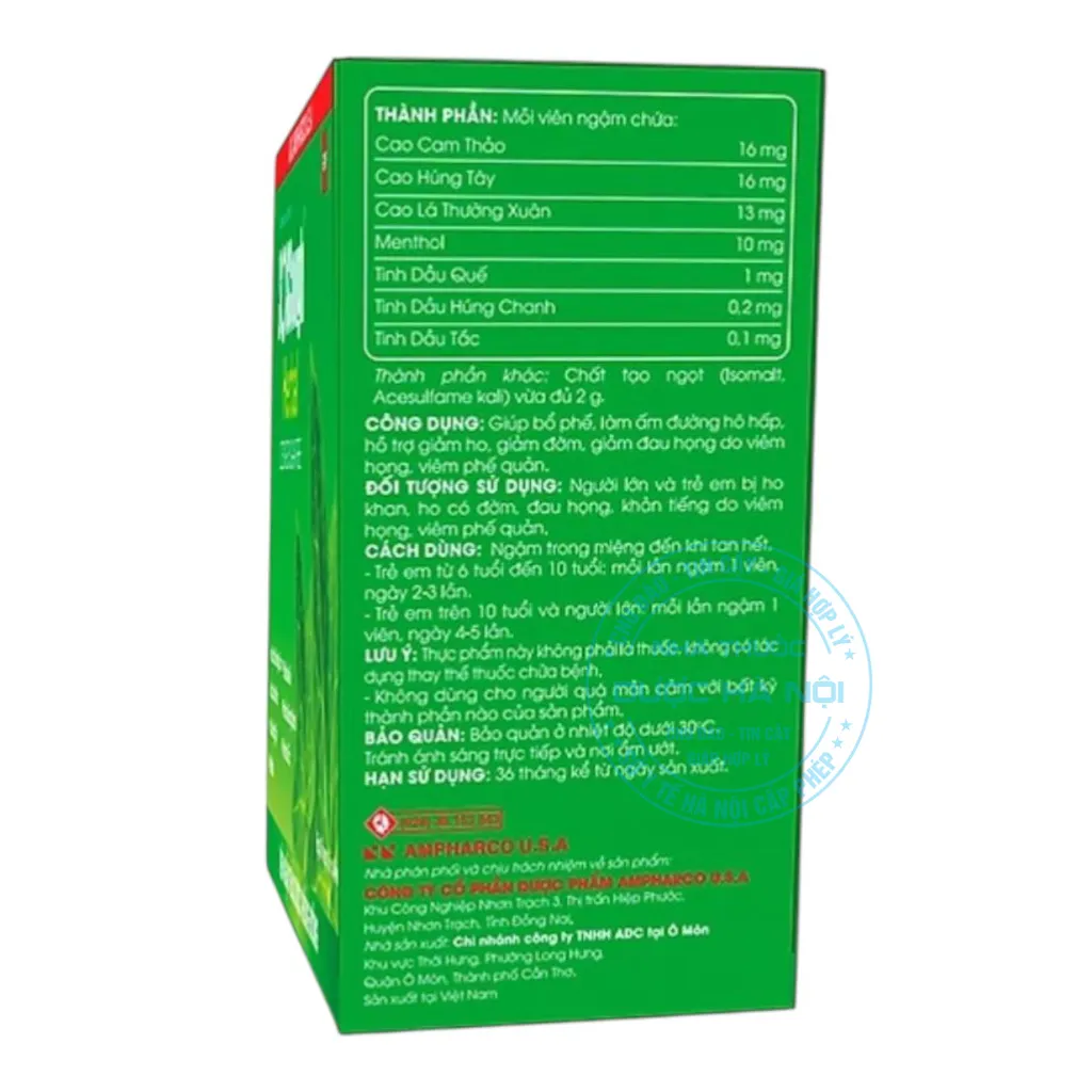 Viên ngậm SOSCough Herbal