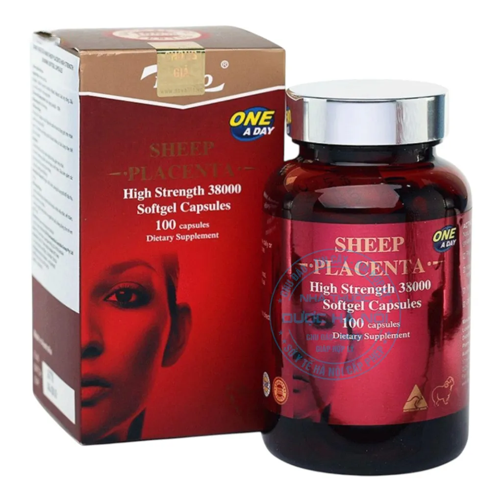 Viên uống Naro Sheep Placenta 38000mg