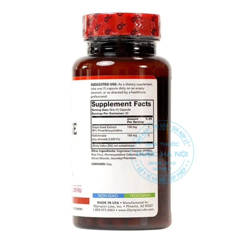 Viên uống Nattokinase Complex