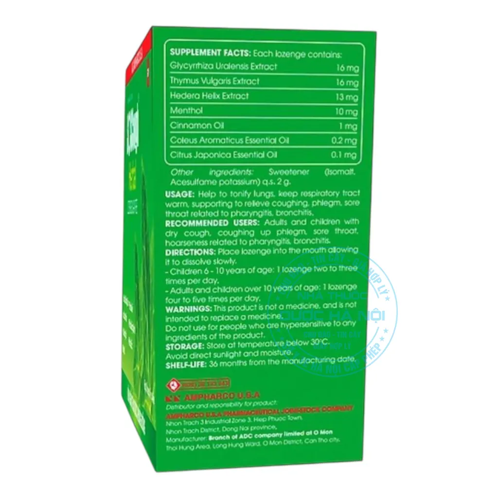 Viên ngậm SOSCough Herbal