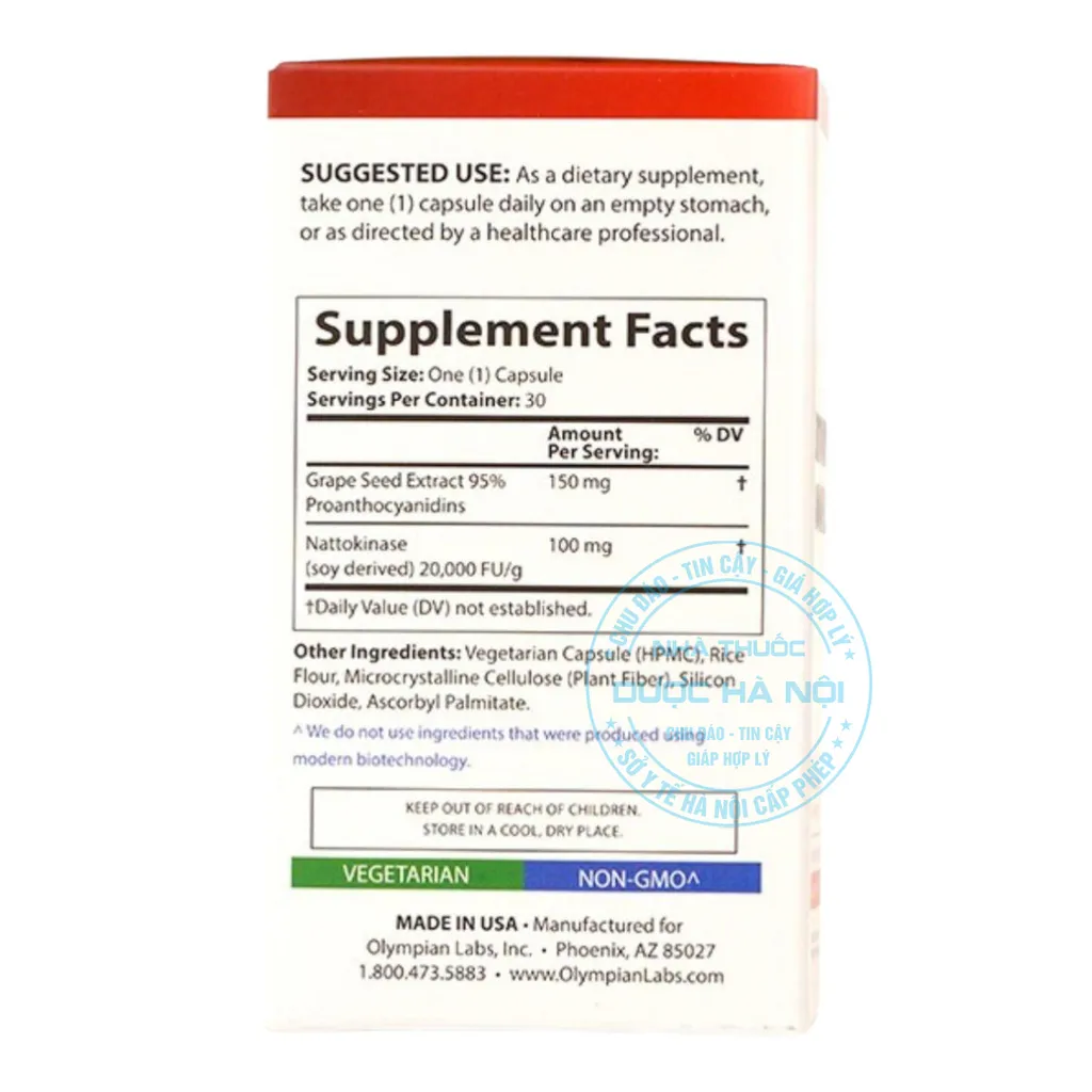 Viên uống Nattokinase Complex