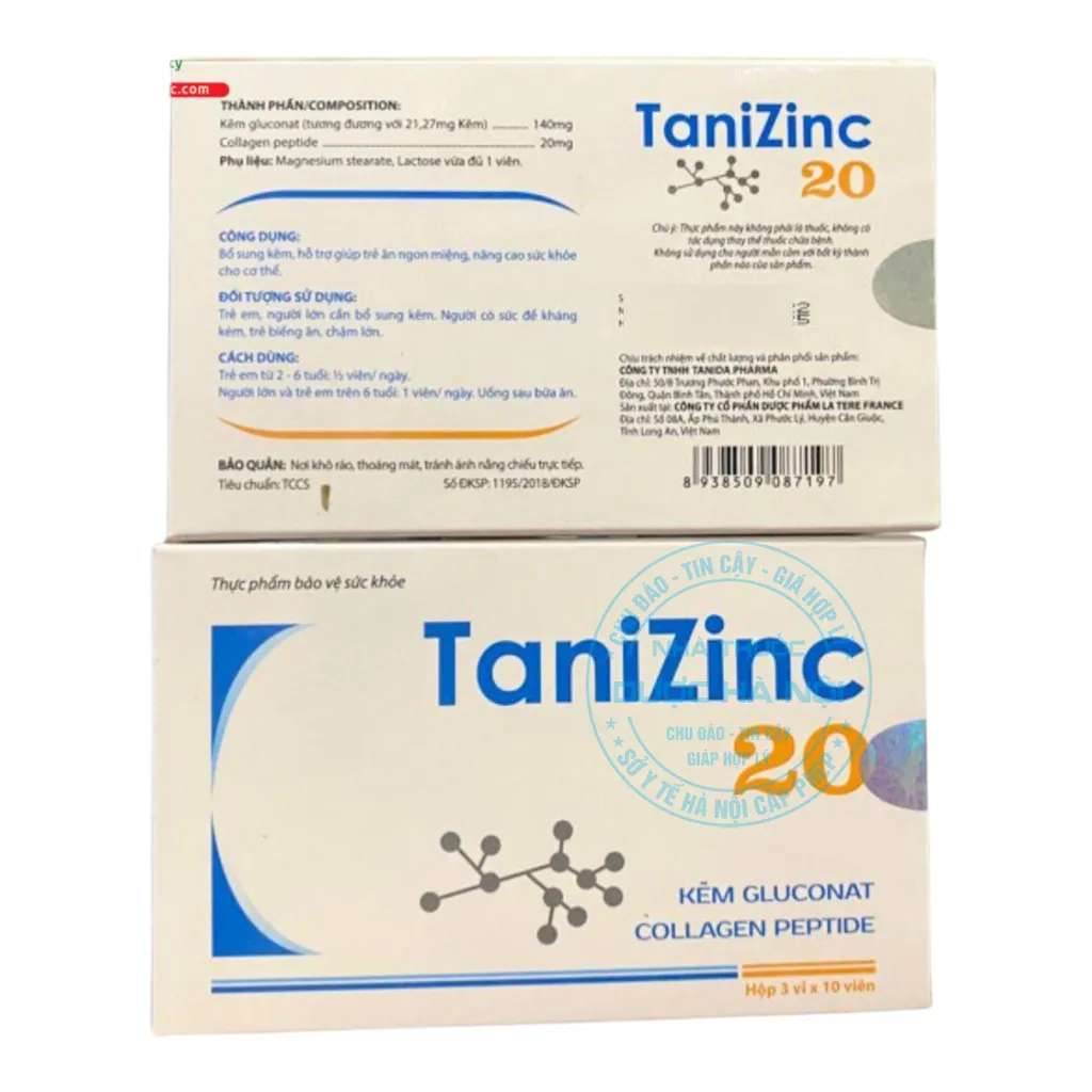 Viên uống TaniZinc 20