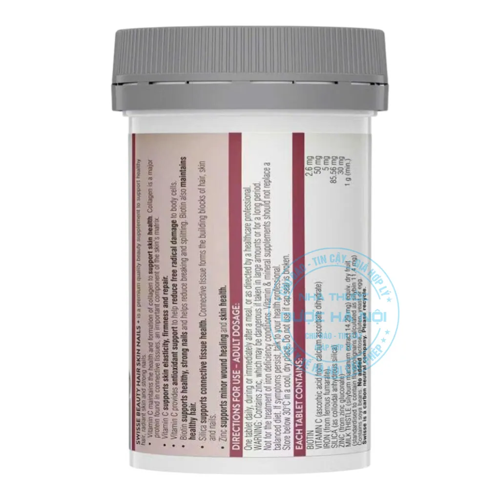 Viên uống Swisse Hair Skin Nails