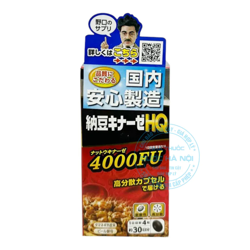 Viên uống Noguchi Nattokinase Premium 4000FU