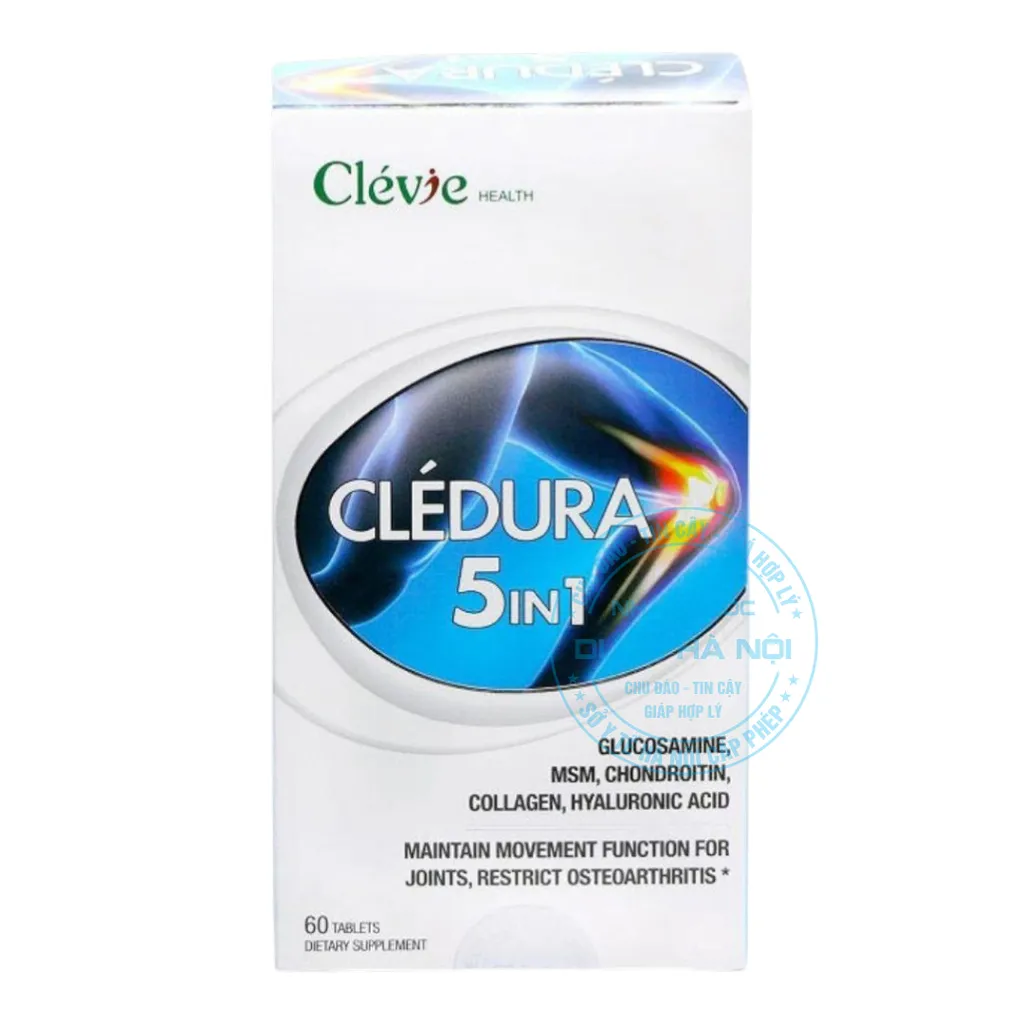 Viên uống Cledura 5 in 1 Clevie Health