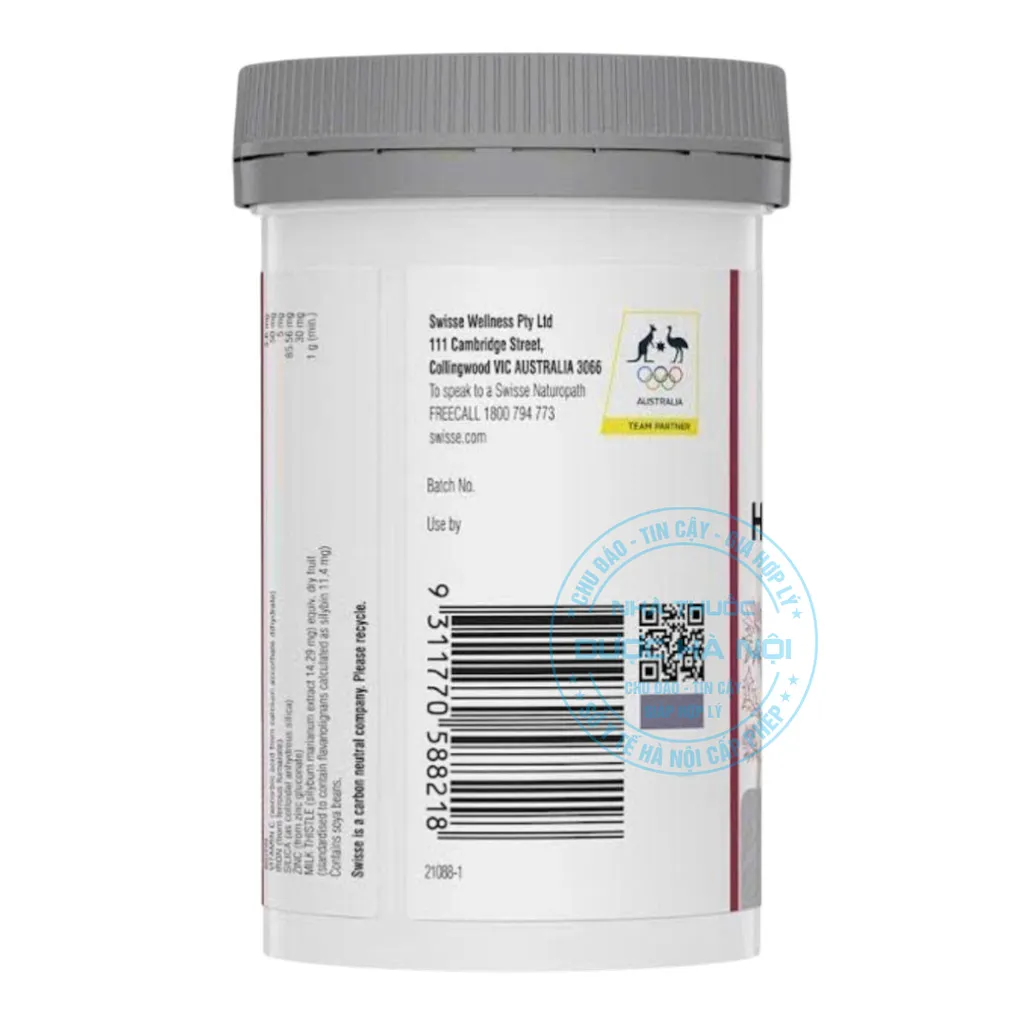 Viên uống Swisse Hair Skin Nails