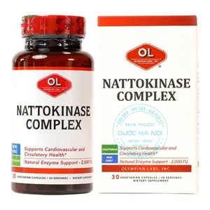 Viên uống Nattokinase Complex hỗ trợ hệ tuần hoàn máu, phòng ngừa các biến cố nguy hiểm