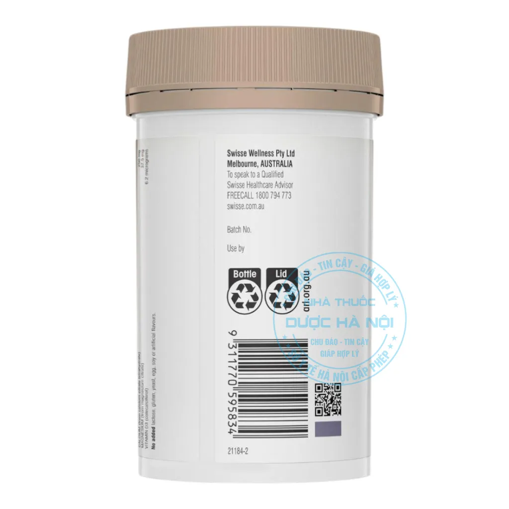 Viên uống Swisse Ultiboost Magnesium