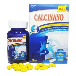Viên uống CalciNano MK7 QT hỗ trợ sức khỏe xương – răng, phát triển chiều cao