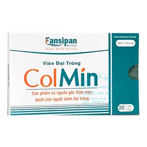 Viên uống Đại Tràng Colmin hỗ trợ giảm các triệu chứng viêm đại tràng