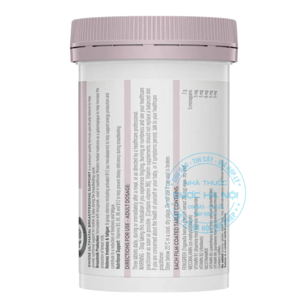 Viên uống Swisse Ultinatal Breastfeeding Support