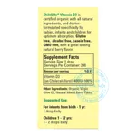 Siro uống ChildLife Organic Vitamin D3 Drops 10ml