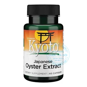 Viên uống Swanson Kyoto Japanese Oyster Extract nâng cao sức khỏe sinh lý và thể lực nam