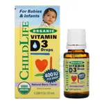 Siro uống ChildLife Organic Vitamin D3 Drops 10ml