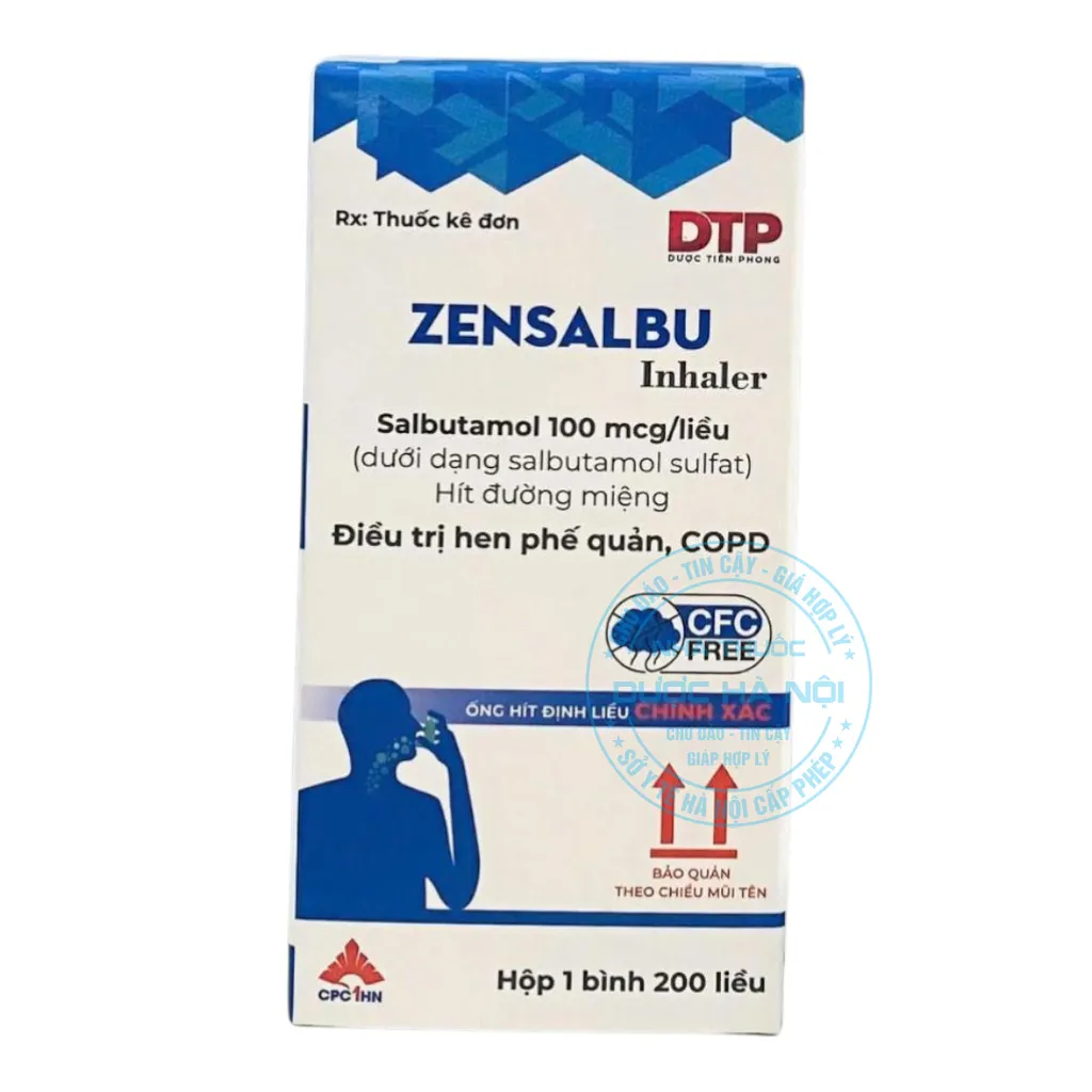 Thuốc Zensalbu Inhaler 100mcg