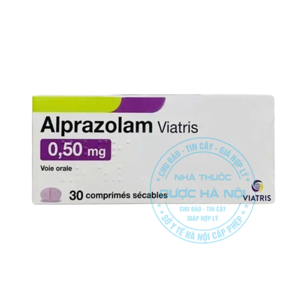 Thuốc Alprazolam Viatris 0.5