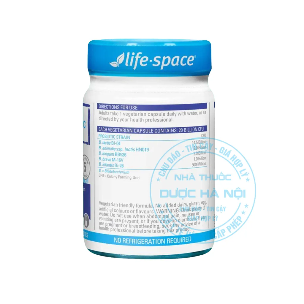 Men vi sinh Life-Space Bowel Biotic