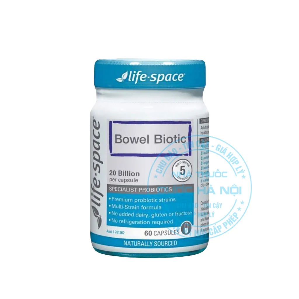 Men vi sinh Life-Space Bowel Biotic