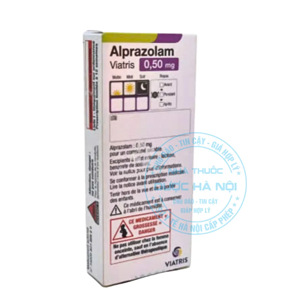 Thuốc Alprazolam Viatris 0.5