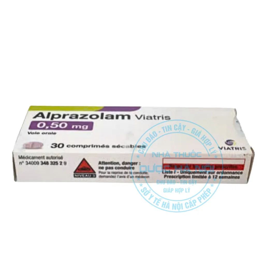 Thuốc Alprazolam Viatris 0.5