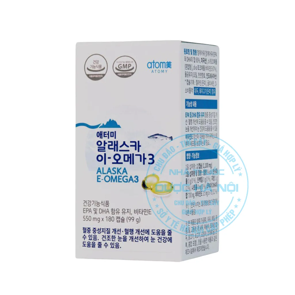 Viên uống Atomy Alaska E Omega 3