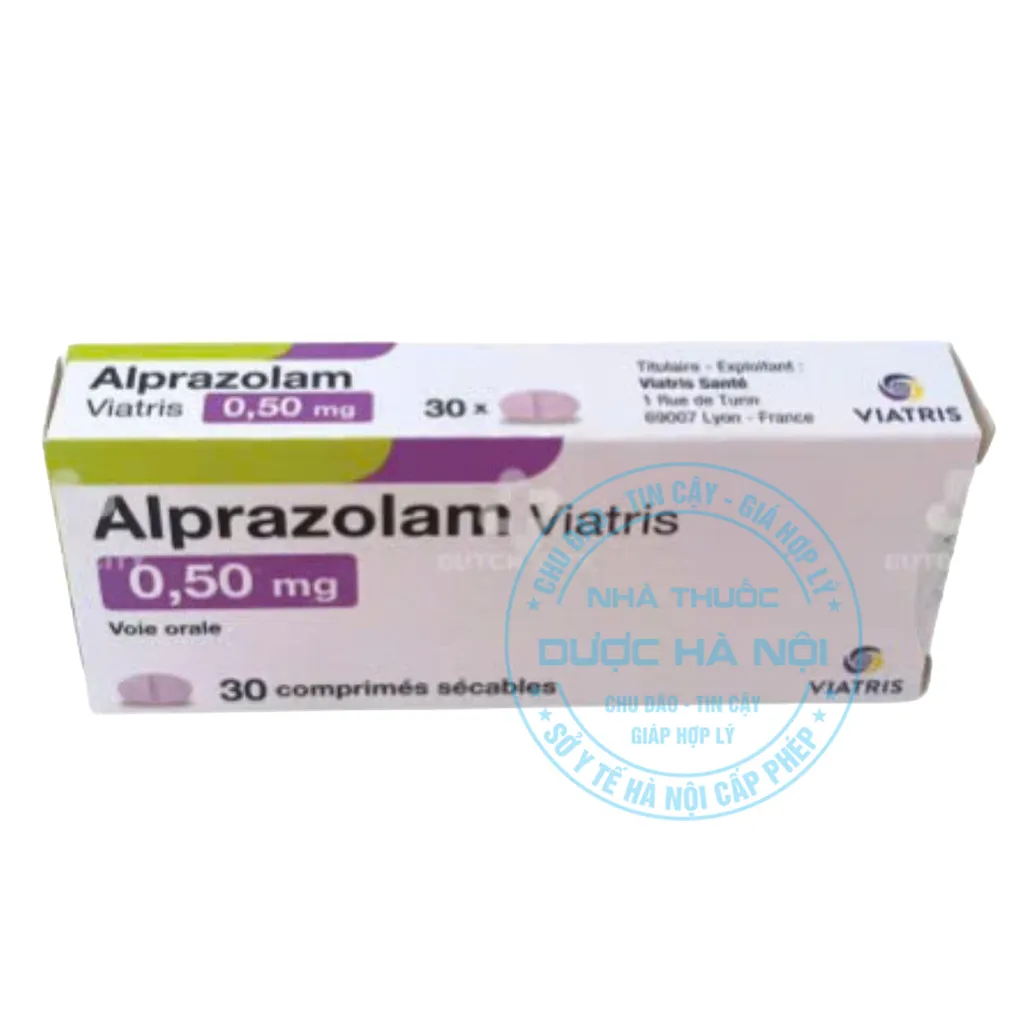 Thuốc Alprazolam Viatris 0.5