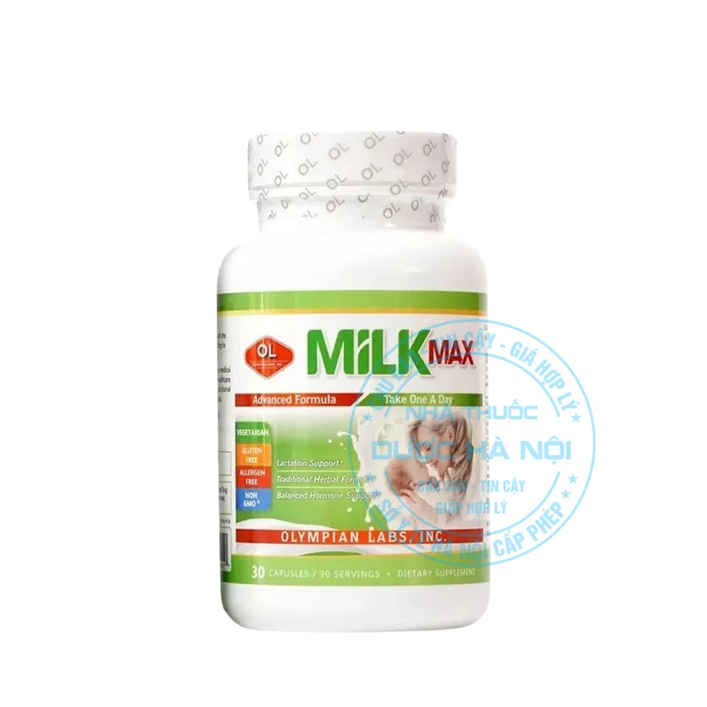 Viên uống Milk Max Breastfeeding Support