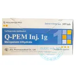 Thuốc Q-Pem Inj. 1g