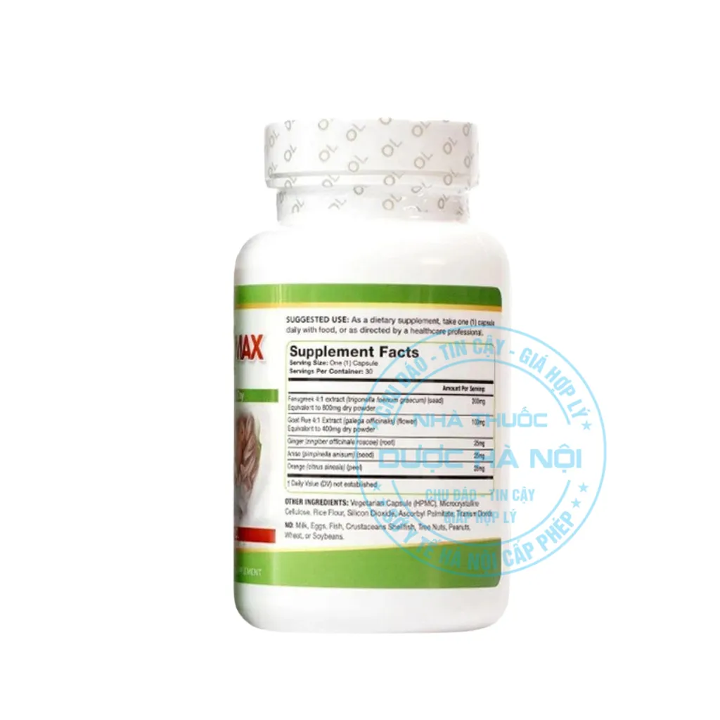 Viên uống Milk Max Breastfeeding Support