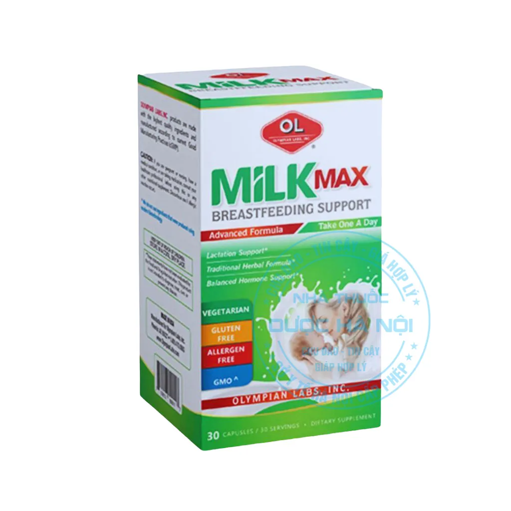 Viên uống Milk Max Breastfeeding Support