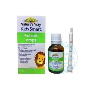 Nature's Way Kids Smart Probiotic Drops cân bằng hệ vi sinh đường ruột, cải thiện tiêu hóa