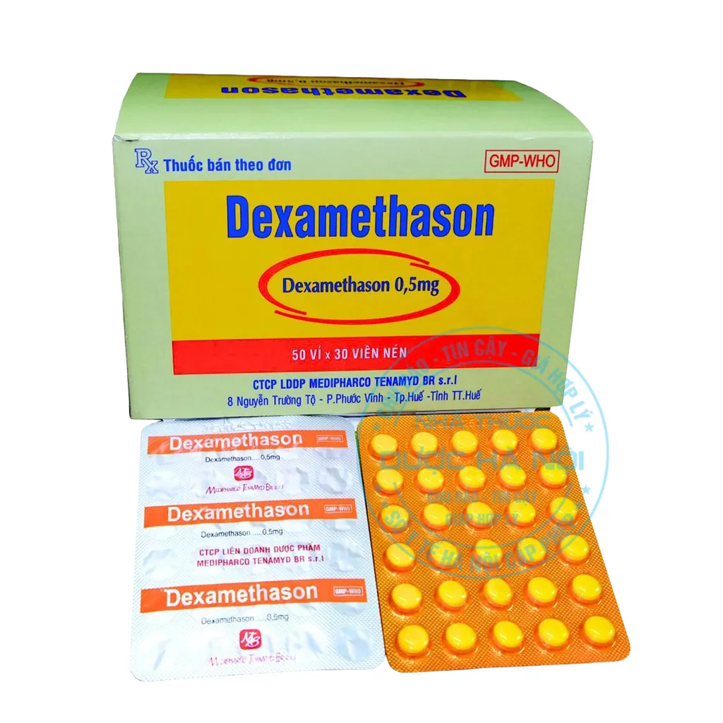Thuốc Dexamethason 0.5mg